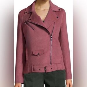 Badgley Mischka Women's Wool Moto Jacket